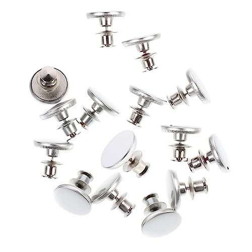 MOKKHNB 12 Stück Teiliges Jeansknopf Ersatzset Metallknöpfe Verstellbar Abnehmbar für Hosenbund Taillenregulierung Langlebig Praktische DIY Accessoires von MOKKHNB