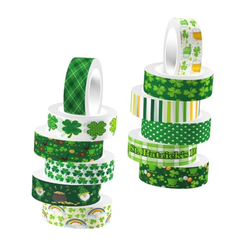 MOKKHNB 12Rollen Washi Klebebänder Selbstklebende Dekorative Tapes für Scrapbooking DIY Handkonten Vielseitig Einsetzbar für Notizbücher und Kreative Projekte MOKKHNB 12Rollen Washi Klebebänder Selbstklebende Dekorative Tapes für Scrapbooking DIY Handkonten Vielseitig Einsetzbar für Notizbücher und Kreative Projekte von MOKKHNB