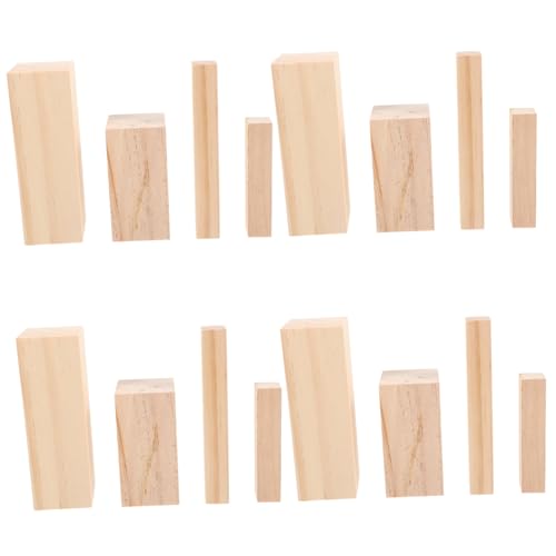 MOKKHNB 16Stücke Holzblöcke zum Schnitzen DIY Bastelset Verschiedenen für Projekte für Anfänger und Fortgeschrittene MOKKHNB 16Stücke Holzblöcke zum Schnitzen DIY Bastelset Verschiedenen für Projekte für Anfänger und Fortgeschrittene von MOKKHNB
