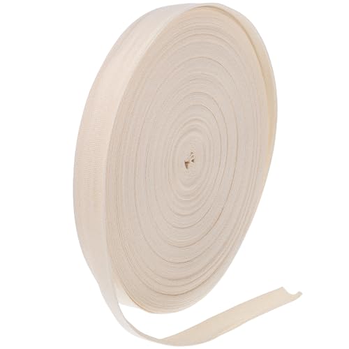 MOKKHNB 1Rolle Baumwoll Hochwertiges Nähzubehör für Bastelprojekte Robustes Hautfreundliches Material Einfarbiges Design für Vielseitige Anwendungen MOKKHNB 1Rolle Baumwoll Hochwertiges Nähzubehör für Bastelprojekte Robustes Hautfreundliches Material Einfarbiges Design für Vielseitige Anwendungen von MOKKHNB