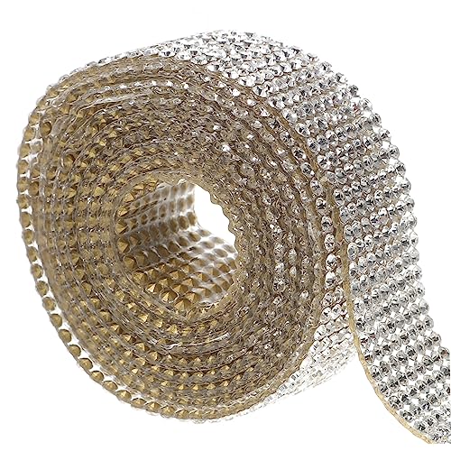 MOKKHNB 1Rolle Selbstklebendes Strassband für DIY Dekoration Breit für Kleidung Schuhe Taschen und Bastelprojekte MOKKHNB 1Rolle Selbstklebendes Strassband für DIY Dekoration Breit für Kleidung Schuhe Taschen und Bastelprojekte von MOKKHNB