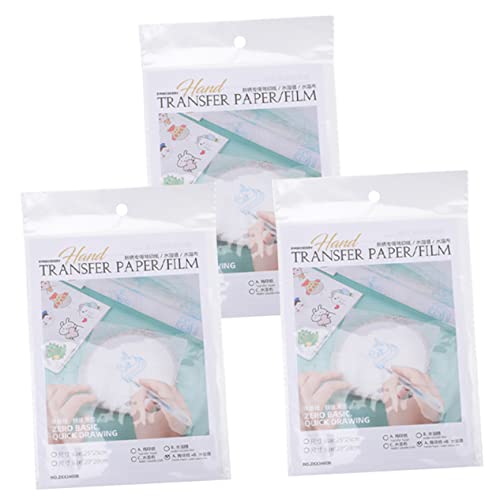 MOKKHNB 1Satz Handnähen Stabilisatoren Wasserlösliche Stickfolie für DIY Stickerei Teilig Transferpapier Wasserlösliche Folie für Kreative Projekte MOKKHNB 1Satz Handnähen Stabilisatoren Wasserlösliche Stickfolie für DIY Stickerei Teilig Transferpapier Wasserlösliche Folie für Kreative Projekte von MOKKHNB