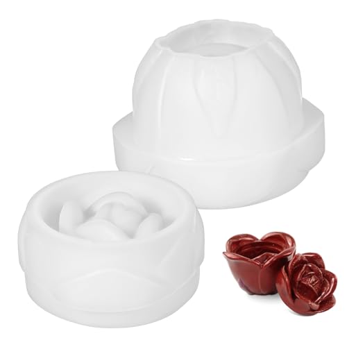 MOKKHNB 1Satz Silikonform für Rosengläser Epoxidharz Gießform für DIY Schmuckaufbewahrung Robuste Struktur Einfach zu Verwenden Elegantes Design für Projekte und MOKKHNB 1Satz Silikonform für Rosengläser Epoxidharz Gießform für DIY Schmuckaufbewahrung Robuste Struktur Einfach zu Verwenden Elegantes Design für Projekte und von MOKKHNB