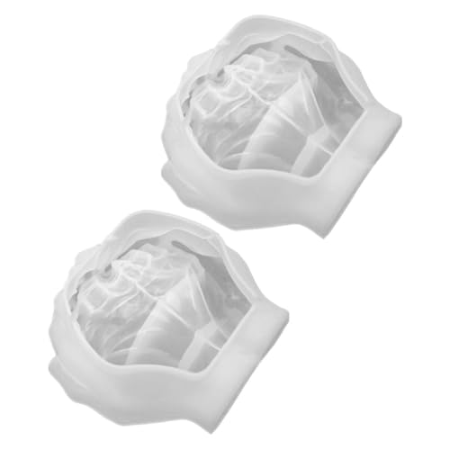 MOKKHNB 2 Stück Handgeformte Epoxidharz Mold für Diy Schmuck Organizer Kreative Bastelwerkzeuge für Zuhause Langlebig und Wiederverwendbar von MOKKHNB