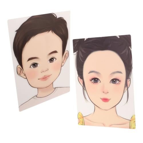 MOKKHNB 2 Stück Wiederverwendbare Silikon Make Up Übungsbretter für Realistische Gesichts Templates Kreativität und Fähigkeiten im Gesichtsbemalen MOKKHNB 2 Stück Wiederverwendbare Silikon Make Up Übungsbretter für Realistische Gesichts Templates Kreativität und Fähigkeiten im Gesichtsbemalen von MOKKHNB