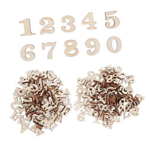 MOKKHNB 200 Stück Holzbuchstaben und Zahlen zum Basteln Naturbelassenes Holz Robust und Sicher für Diy Kunstprojekte Wanddekoration und Frühe Lernförderung MOKKHNB 200 Stück Holzbuchstaben und Zahlen zum Basteln Naturbelassenes Holz Robust und Sicher für Diy Kunstprojekte Wanddekoration und Frühe Lernförderung von MOKKHNB