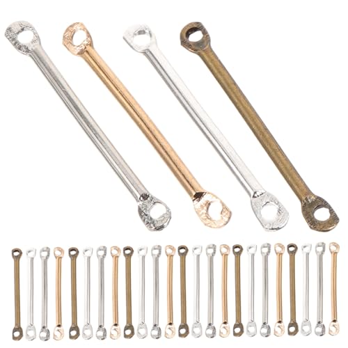 MOKKHNB 200Stücke Schmuck Verbindungsstäbe Doppelloch für DIY und Ohrringe Antikbronze und Langlebig Hautfreundlich MOKKHNB 200Stücke Schmuck Verbindungsstäbe Doppelloch für DIY und Ohrringe Antikbronze und Langlebig Hautfreundlich von MOKKHNB