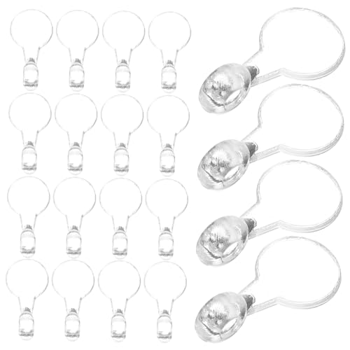 MOKKHNB 200Stücke Transparente Klebebügel für Runde Kettenanhänger Vielseitige Schmuckzubehörteile für DIY Projekte und Bastelarbeiten für Ohrringe und Anhänger MOKKHNB 200Stücke Transparente Klebebügel für Runde Kettenanhänger Vielseitige Schmuckzubehörteile für DIY Projekte und Bastelarbeiten für Ohrringe und Anhänger von MOKKHNB
