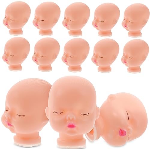 MOKKHNB 20Stücke DIY Puppenköpfe Schlüsselanhänger Handgefertigtes Puppenzubehör Hochwertigem Vinyl für Bastelprojekte und Wohnkultur für Dekoration MOKKHNB 20Stücke DIY Puppenköpfe Schlüsselanhänger Handgefertigtes Puppenzubehör Hochwertigem Vinyl für Bastelprojekte und Wohnkultur für Dekoration von MOKKHNB