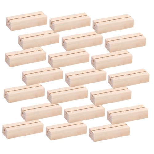 MOKKHNB 24 Stück Teiliges Holz Kartenhalter Rechteckig Tischkartenhalter Platzkartenhalter Vielseitig für Hochzeiten Feiern und Events zur Eleganten Tischdekoration MOKKHNB 24 Stück Teiliges Holz Kartenhalter Rechteckig Tischkartenhalter Platzkartenhalter Vielseitig für Hochzeiten Feiern und Events zur Eleganten Tischdekoration von MOKKHNB