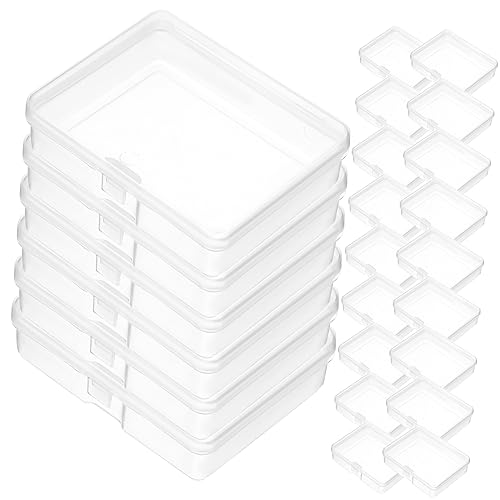 MOKKHNB 24Stücke Mini Plastikboxen Durchsichtige Aufbewahrungsboxen für Kleine Gegenstände Multifunktionale Schmuck und Sortierbox für Zuhause und Reisen MOKKHNB 24Stücke Mini Plastikboxen Durchsichtige Aufbewahrungsboxen für Kleine Gegenstände Multifunktionale Schmuck und Sortierbox für Zuhause und Reisen von MOKKHNB