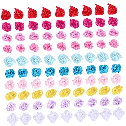 MOKKHNB 250Stücke DIY Bandblumen Handgemachte Rosen Hochwertigem Material Mischfarbe für Bastelprojekte für Hochzeiten und Kunsthandwerk MOKKHNB 250Stücke DIY Bandblumen Handgemachte Rosen Hochwertigem Material Mischfarbe für Bastelprojekte für Hochzeiten und Kunsthandwerk von MOKKHNB