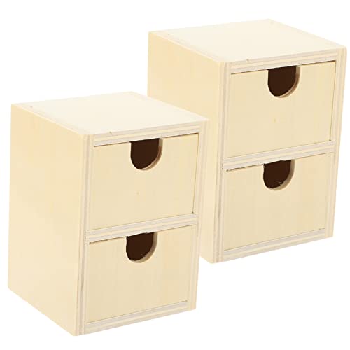 MOKKHNB 2Stücke Unlackierte Kleine Holzschubladen für DIY Lagige Aufbewahrungsschubladen Holz für Basteln Fördert Kreativität und Geschicklichkeit MOKKHNB 2Stücke Unlackierte Kleine Holzschubladen für DIY Lagige Aufbewahrungsschubladen Holz für Basteln Fördert Kreativität und Geschicklichkeit von MOKKHNB
