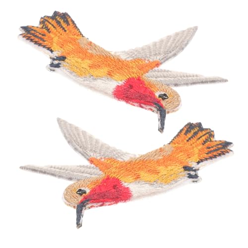 MOKKHNB 2Stücke Vogel Applikationen zum Aufbügeln DIY Stoffpatches Dekorative Aufnäher für Kleidung und Bastelbedarf Hautfreundliches für Shirts und Hosen MOKKHNB 2Stücke Vogel Applikationen zum Aufbügeln DIY Stoffpatches Dekorative Aufnäher für Kleidung und Bastelbedarf Hautfreundliches für Shirts und Hosen von MOKKHNB