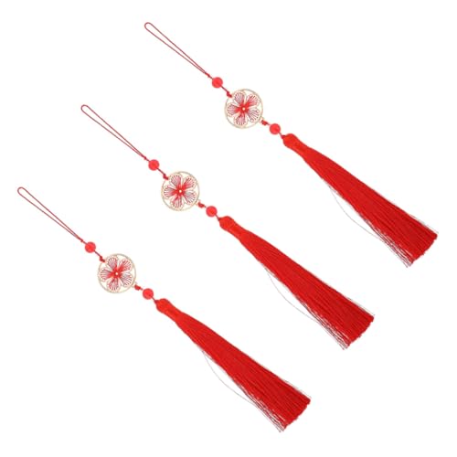 MOKKHNB 3 Stück Diy Lesezeichen Quasten Anhänger Teiliges mit Blumen Tasseln für Chinesische Kostüme Taschen und Schlüsselanhänger Dekoration Handgefertigt und Vielseitig Einsetzbar MOKKHNB 3 Stück Diy Lesezeichen Quasten Anhänger Teiliges mit Blumen Tasseln für Chinesische Kostüme Taschen und Schlüsselanhänger Dekoration Handgefertigt und Vielseitig Einsetzbar von MOKKHNB