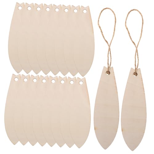 MOKKHNB 30 Stück Teiliges Holz Surfboard Formen zum Bemalen DIY Basteln Sommerparty Dekoration Unlackierte Holzanhänger für Kreative Kinderaktivitäten und Familiengestaltung von MOKKHNB