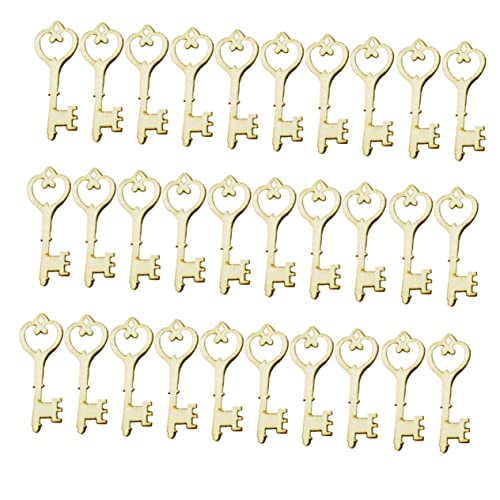 MOKKHNB 30Stücke Holzschlüsselform Puzzle Holzanhänger DIY Bastelholz für Schlüsselverzierung für Partys Hochzeiten und Mehr Leicht und Langlebig MOKKHNB 30Stücke Holzschlüsselform Puzzle Holzanhänger DIY Bastelholz für Schlüsselverzierung für Partys Hochzeiten und Mehr Leicht und Langlebig von MOKKHNB