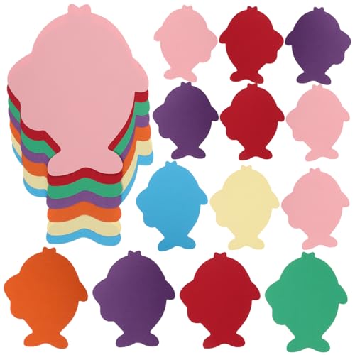MOKKHNB 35 Stück Teiliges Bunte Fischausschnitte Papier Klassenzimmer Wanddekoration Diy Kindergarten Pinnwand Bastelpapier Farben Handliche Papierformen für Kreative Kinderprojekte MOKKHNB 35 Stück Teiliges Bunte Fischausschnitte Papier Klassenzimmer Wanddekoration Diy Kindergarten Pinnwand Bastelpapier Farben Handliche Papierformen für Kreative Kinderprojekte von MOKKHNB