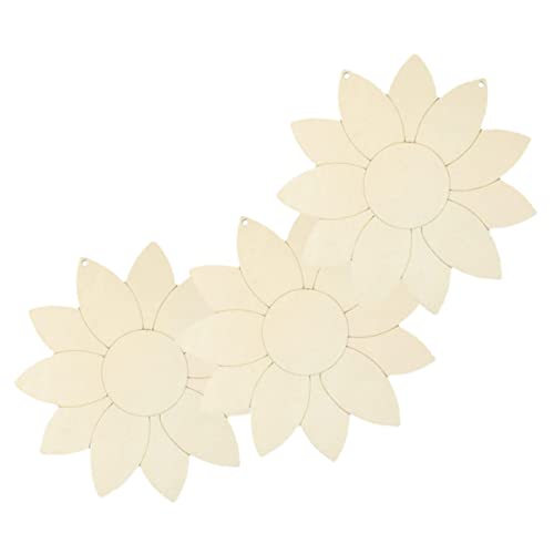 MOKKHNB 3Stücke Unvollendete Holz Sonnenblumen Ausschnitte für DIY Dekoration für Basteln und Personalisierte Feste und Hochzeiten MOKKHNB 3Stücke Unvollendete Holz Sonnenblumen Ausschnitte für DIY Dekoration für Basteln und Personalisierte Feste und Hochzeiten von MOKKHNB