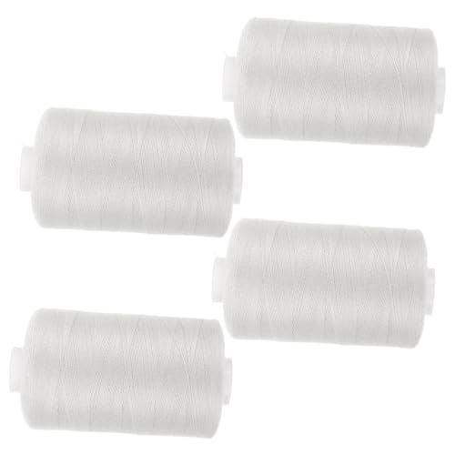 MOKKHNB 4 Stück Nähgarn, Polyestergarnspule, Praktische Polyester-nähfäden Für Nähmaschinen, Diy-nähprojekte, Polstermöbel, Vorhänge, Perlenarbeiten MOKKHNB 4 Stück Nähgarn, Polyestergarnspule, Praktische Polyester-nähfäden Für Nähmaschinen, Diy-nähprojekte, Polstermöbel, Vorhänge, Perlenarbeiten von MOKKHNB