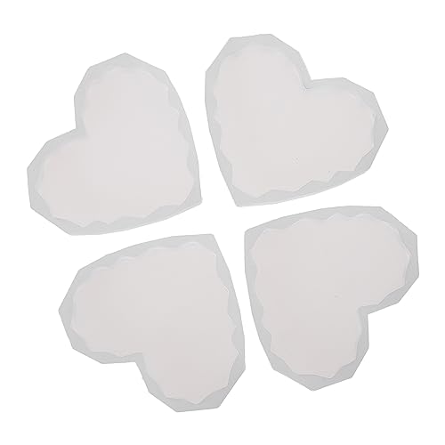 MOKKHNB 4 Stück Teiliges Herzförmiges Silikonformset für Epoxidharz DIY Gießformen für Kreative Bastelprojekte für Untersetzer und Einzigartige Dekorationen MOKKHNB 4 Stück Teiliges Herzförmiges Silikonformset für Epoxidharz DIY Gießformen für Kreative Bastelprojekte für Untersetzer und Einzigartige Dekorationen von MOKKHNB