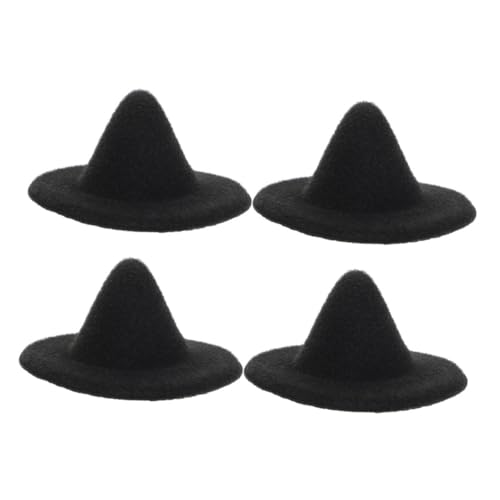 MOKKHNB 4 Stück Teiliges Mini Hexenhüte aus EVA Leichte DIY Bastelmaterialien Kleine Puppenhüte Vielseitige Halloween dekoration und Kostüm accessoires für Puppen und Kleine Haustiere MOKKHNB 4 Stück Teiliges Mini Hexenhüte aus EVA Leichte DIY Bastelmaterialien Kleine Puppenhüte Vielseitige Halloween dekoration und Kostüm accessoires für Puppen und Kleine Haustiere von MOKKHNB