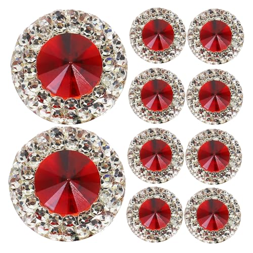 MOKKHNB 40 Stück Funkelnde Rote Strasssteine für Diy Schmuck Kleidung Haarnadeln und Nail Art Hochwertige Bastelmaterialien für Kreative Projekte MOKKHNB 40 Stück Funkelnde Rote Strasssteine für Diy Schmuck Kleidung Haarnadeln und Nail Art Hochwertige Bastelmaterialien für Kreative Projekte von MOKKHNB
