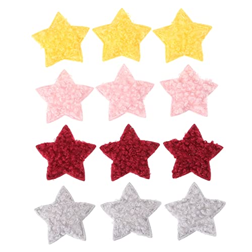 MOKKHNB 40Stücke DIY Patches Handwerkszubehör für Kopfschmuck Stoffkunststerne Zufällige Farben für Haaraccessoires Kleidung Taschen und DIY Projekte MOKKHNB 40Stücke DIY Patches Handwerkszubehör für Kopfschmuck Stoffkunststerne Zufällige Farben für Haaraccessoires Kleidung Taschen und DIY Projekte von MOKKHNB