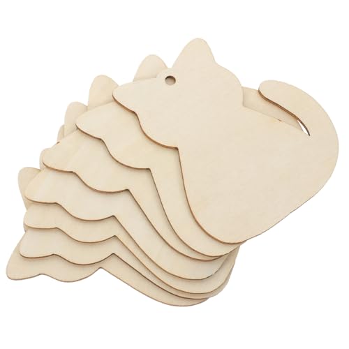 MOKKHNB 40Stücke Unbemalte Holz Katzenausschnitte für DIY Projekte Kreative Holzscheiben für Praktischer Fähigkeiten Langlebig und Sicher für Bastelarbeiten MOKKHNB 40Stücke Unbemalte Holz Katzenausschnitte für DIY Projekte Kreative Holzscheiben für Praktischer Fähigkeiten Langlebig und Sicher für Bastelarbeiten von MOKKHNB
