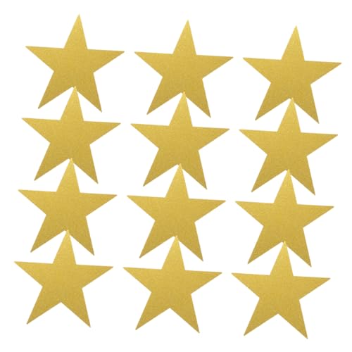 MOKKHNB 48 Stück Teiliges Glitzer Papier Sternen Handgeschnitten Robuste Basteldekoration für Klassenzimmer Pinnwand Kreative Diy Papier Sterne für Handschriftliches Doodle Zubehör MOKKHNB 48 Stück Teiliges Glitzer Papier Sternen Handgeschnitten Robuste Basteldekoration für Klassenzimmer Pinnwand Kreative Diy Papier Sterne für Handschriftliches Doodle Zubehör von MOKKHNB
