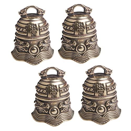 MOKKHNB 4Stücke DIY Glocken Schlüsselbund Anhänger Vintage Dekorative Charms für Handarbeiten Exquisite für Schlüssel Taschen oder Retro Stil MOKKHNB 4Stücke DIY Glocken Schlüsselbund Anhänger Vintage Dekorative Charms für Handarbeiten Exquisite für Schlüssel Taschen oder Retro Stil von MOKKHNB