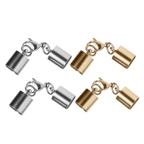 MOKKHNB 4Stücke Schnallen für DIY Schmuck Armbänder Schlüsselanhänger und Mehr für Schmuck Basteln Zubehör von MOKKHNB