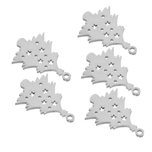 MOKKHNB 5 Stück Weihnachtsbaum-schneeflocken-anhänger Lost Pet Tags Hundekragen Tag Hund Namensschild Baum Charme Namensschild Für Hundehalsband Weihnachtsanhänger Rostfreier Stahl MOKKHNB 5 Stück Weihnachtsbaum-schneeflocken-anhänger Lost Pet Tags Hundekragen Tag Hund Namensschild Baum Charme Namensschild Für Hundehalsband Weihnachtsanhänger Rostfreier Stahl von MOKKHNB