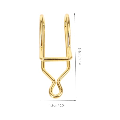 MOKKHNB 50 Stück DIY Taschen Uhr Ketten Clips Verschluss für Taschenuhrenkette Metallverschluss für Cowboy Hosenketten Vielseitige DIY Schmuckzubehör MOKKHNB 50 Stück DIY Taschen Uhr Ketten Clips Verschluss für Taschenuhrenkette Metallverschluss für Cowboy Hosenketten Vielseitige DIY Schmuckzubehör von MOKKHNB