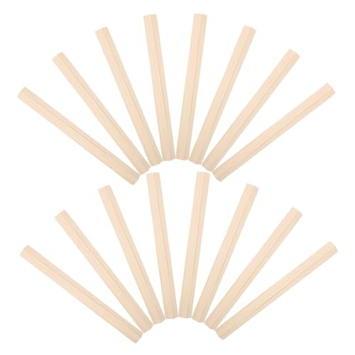MOKKHNB 50 Stück Unbehandelte Holzstäbe Quadratische Hartholz Dübel für Diy Bastelprojekte für Fotohalter Laternen und Mehr MOKKHNB 50 Stück Unbehandelte Holzstäbe Quadratische Hartholz Dübel für Diy Bastelprojekte für Fotohalter Laternen und Mehr von MOKKHNB