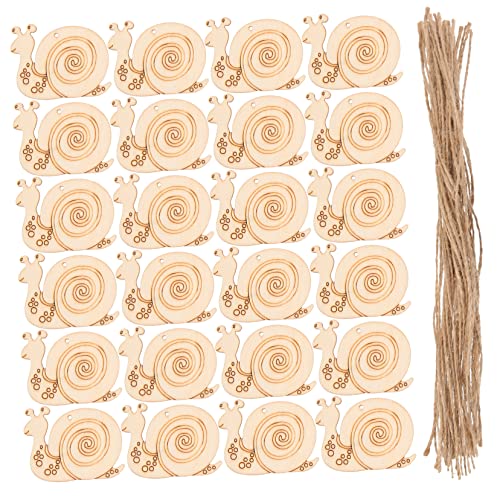 MOKKHNB 50Sätze DIY Leere Holzscheiben Schneckenform für Kreative Graffiti Projekte für Heimdekoration Juteschnüre Unbehandeltes Holz Einfach zu Bemalen MOKKHNB 50Sätze DIY Leere Holzscheiben Schneckenform für Kreative Graffiti Projekte für Heimdekoration Juteschnüre Unbehandeltes Holz Einfach zu Bemalen von MOKKHNB