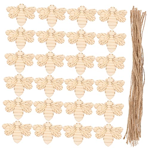 MOKKHNB 50Sätze Unvollendete Holzscheiben für DIY Malerei Holzchips mit Schnur Natürliche Holzverzierungen für Kreative Bastelprojekte Sicher und Langlebig MOKKHNB 50Sätze Unvollendete Holzscheiben für DIY Malerei Holzchips mit Schnur Natürliche Holzverzierungen für Kreative Bastelprojekte Sicher und Langlebig von MOKKHNB