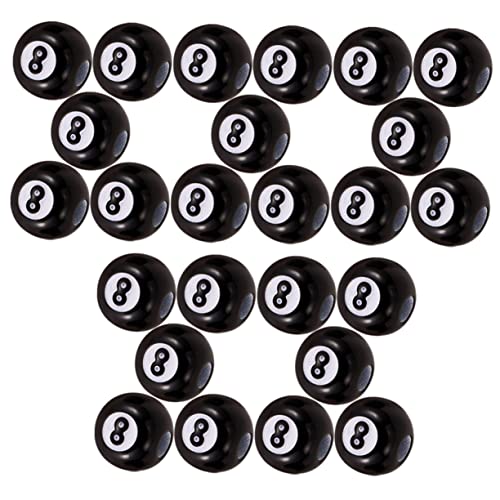 MOKKHNB 50Stücke Acryl Billard Perlen Schwarze Ball Spacer Beads für DIY Schmuckherstellung Handwerkskügelchen für Armbänder und Bastelmaterialien MOKKHNB 50Stücke Acryl Billard Perlen Schwarze Ball Spacer Beads für DIY Schmuckherstellung Handwerkskügelchen für Armbänder und Bastelmaterialien von MOKKHNB