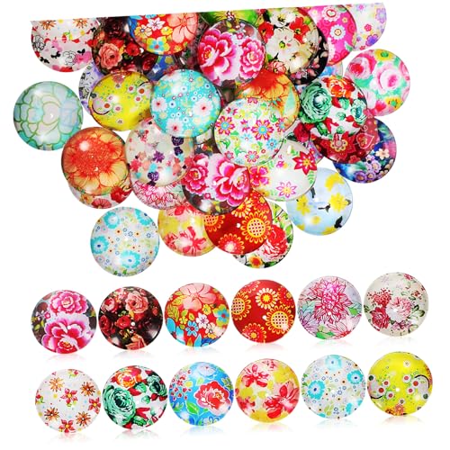 MOKKHNB 50Stücke Cabochons Bunte Flache Rückseite DIY Schmucksteine für Armbänder und Kreative Bastelprojekte Langlebig und Vielseitig Einsetzbar MOKKHNB 50Stücke Cabochons Bunte Flache Rückseite DIY Schmucksteine für Armbänder und Kreative Bastelprojekte Langlebig und Vielseitig Einsetzbar von MOKKHNB