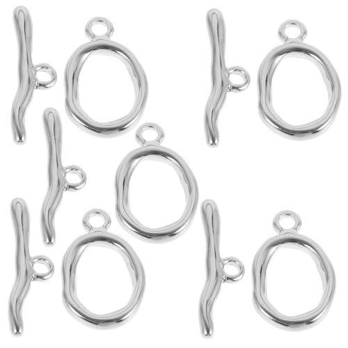 MOKKHNB 5Sätze DIY Kupfer Ot Metallverschlüsse Vergoldete Schmuckverbindungsschnallen für Armbänder und Fußkettchen Hochwertige Langlebige Verschlüsse mit Feiner von MOKKHNB
