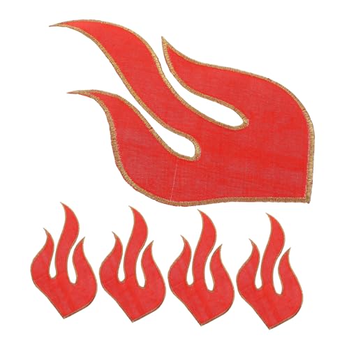 MOKKHNB 5Stücke Aufnäher mit Feuerflamme zum Aufbügeln Bestickte Flicken für Jeansjacken Kleidung und Accessoires zum Dekorieren und Ausbessern von Textilien MOKKHNB 5Stücke Aufnäher mit Feuerflamme zum Aufbügeln Bestickte Flicken für Jeansjacken Kleidung und Accessoires zum Dekorieren und Ausbessern von Textilien von MOKKHNB