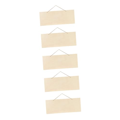 MOKKHNB 5Stücke Unbehandelte Holzschilder für DIY Bastelprojekte für Urlaubsdekorationen Geschenketiketten Malerei und Holzhandwerk Natürliche Holzoberfläche MOKKHNB 5Stücke Unbehandelte Holzschilder für DIY Bastelprojekte für Urlaubsdekorationen Geschenketiketten Malerei und Holzhandwerk Natürliche Holzoberfläche von MOKKHNB
