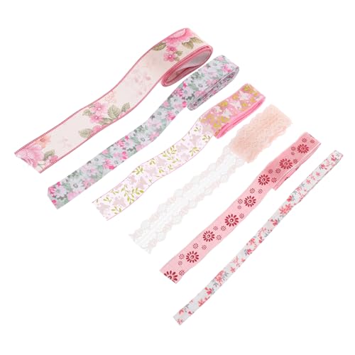 MOKKHNB 6 Rollen Blumenband Doppelseitiges Dekorationsband Polyester für Diy Bastelprojekte Geschenkverpackung Blumensträuße und Mehr MOKKHNB 6 Rollen Blumenband Doppelseitiges Dekorationsband Polyester für Diy Bastelprojekte Geschenkverpackung Blumensträuße und Mehr von MOKKHNB