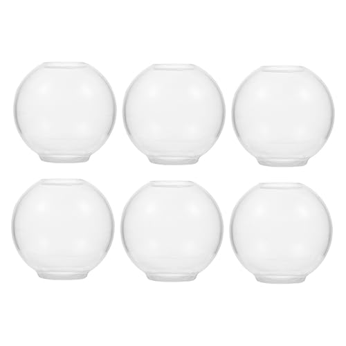 MOKKHNB 6 Stück Teiliges Silikon Kugel Form Hochtransparente Epoxidharz Gießform für DIY Schmuck Kristall Ball Mould für Kreative Bastelprojekte und Dekorationen von MOKKHNB