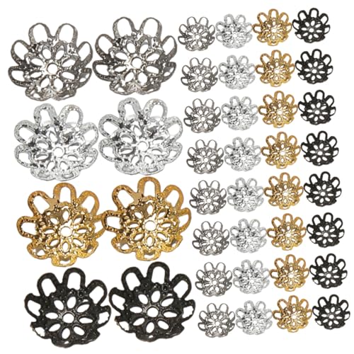 MOKKHNB 600 Stück Perlenkappen für DIY Schmuckherstellung Mixfarben Hochwertige Spacer Beads und Endkappen für und Armbänder MOKKHNB 600 Stück Perlenkappen für DIY Schmuckherstellung Mixfarben Hochwertige Spacer Beads und Endkappen für und Armbänder von MOKKHNB