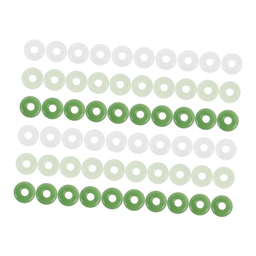 MOKKHNB 60Stücke Abstandsperlen zum Basteln DIY Schmuckherstellung mit Glasperlen und Jade für Armbänder Halsketten und Projekte MOKKHNB 60Stücke Abstandsperlen zum Basteln DIY Schmuckherstellung mit Glasperlen und Jade für Armbänder Halsketten und Projekte von MOKKHNB