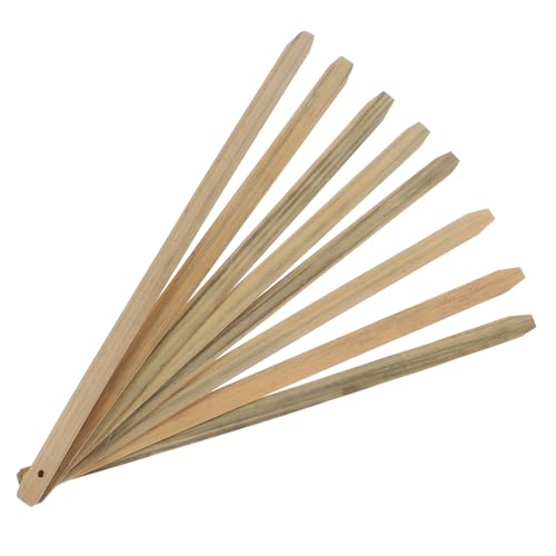MOKKHNB 8 Stück Polierter Griff für Chinesische Handfächer Komfortable Handhabung für Bastelprojekte Breit für Diy Fans MOKKHNB 8 Stück Polierter Griff für Chinesische Handfächer Komfortable Handhabung für Bastelprojekte Breit für Diy Fans von MOKKHNB