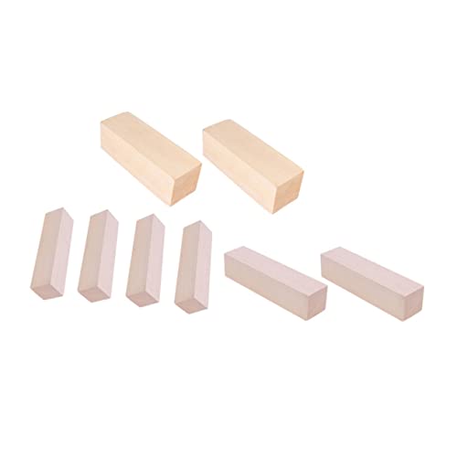 MOKKHNB 8Stücke Unfertige Holzblöcke Premium Holzmaterial DIY Bausteine für Kreative Bastelprojekte mit Glatter Oberfläche für Kunsthandwerk und Familienaktivitäten MOKKHNB 8Stücke Unfertige Holzblöcke Premium Holzmaterial DIY Bausteine für Kreative Bastelprojekte mit Glatter Oberfläche für Kunsthandwerk und Familienaktivitäten von MOKKHNB