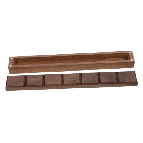 MOKKHNB Aquarellkasten Holz Tragbare Farbpalette für Künstler Leere Aquarellbox mit Fächern zur Pigmentaufbewahrung für Maler und Studenten Geschenkidee für Kunstliebhaber MOKKHNB Aquarellkasten Holz Tragbare Farbpalette für Künstler Leere Aquarellbox mit Fächern zur Pigmentaufbewahrung für Maler und Studenten Geschenkidee für Kunstliebhaber von MOKKHNB