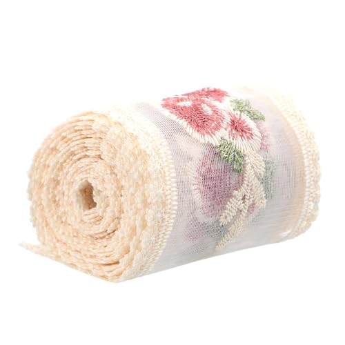MOKKHNB Bestickte Rosen Spitze DIY Haarschmuck Material Vielseitig Leicht für Mode Dekoration Schmuck Geschenkverpackung Hochzeit Party Kleidung MOKKHNB Bestickte Rosen Spitze DIY Haarschmuck Material Vielseitig Leicht für Mode Dekoration Schmuck Geschenkverpackung Hochzeit Party Kleidung von MOKKHNB